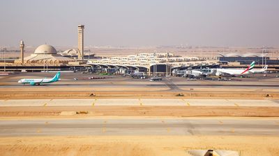 Saudi aviation authorities have suspended operations at Riyadh’s King Khalid International Airport as safety and damage assessments continue.