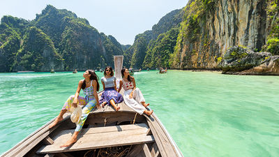 Malaysia, China, South Korea, India, and Russia are leading visitor source markets for Thailand.
