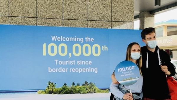 Receiving its 100,000th visitor since reopening borders, Maldives is also the winner of Best Island Destination at Travel Weekly Asia's 2020 Readers’ Choice Awards.
