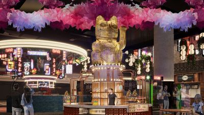 A rendering of the new 'Street Eats' concept set to open later this year.