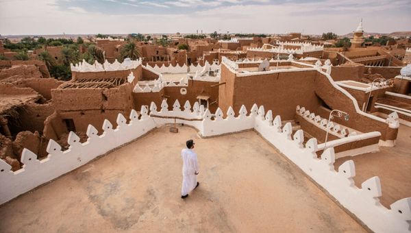 Ushaiqer Heritage Village in Saudi Arabia is a well-preserved traditional Najdi village, showcasing unique culture and architecture where visitors can engage in various activities and experience the local customs and traditions.
