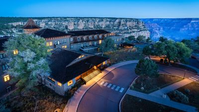 The Grand Canyon South Rim Hotel.