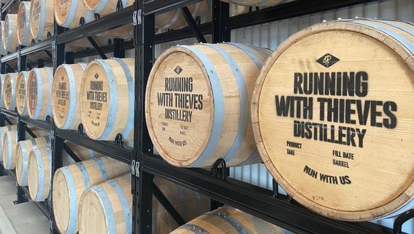 Barrels of fun in Fremantle.