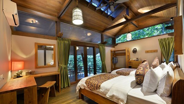 Sukau Rainforest Lodge's Borneo Villas.