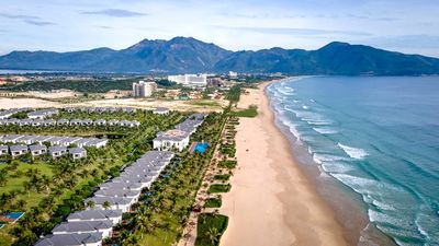 Alma resort located on the famous Bai Dai beach of Cam Ranh district, province Khanh Hoa, Vietnam