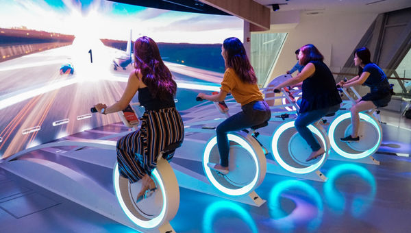 Changi Experience Studio is a digital attraction in Jewel Changi Airport with games, interactive exhibits, and immersive zones revealing the airport’s inner workings in fun ways.