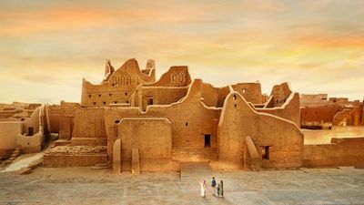 At-Turaif is a UNESCO World Heritage Site and the original home of Saudi Arabia’s ruling family, showcasing Najdi architecture, restored palaces, museums, and cultural heritage.