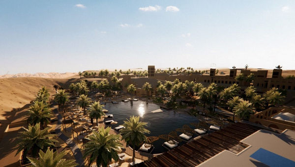 Terra Solis is set amongst the dunes in Dubai.