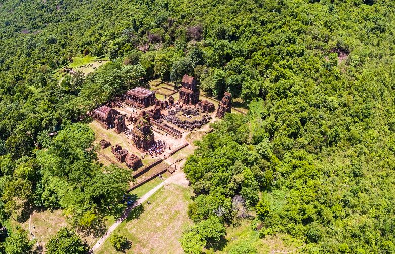 Vietnam has cautiously reopened attractions such as the UNESCO World Heritage Site My Son Sanctuary (pictured) for domestic tourists as it heads into the long Labour Day weekend.