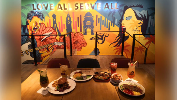 The Hard Rock Cafe in Ipoh offers a lively atmosphere with locally inspired dishes, signature drinks, and live music, making it a popular spot for dining and entertainment.