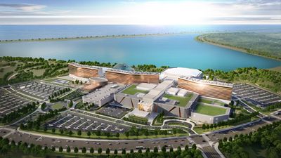 The INSPIRE resort spans the equivalent of 64 soccer pitches.