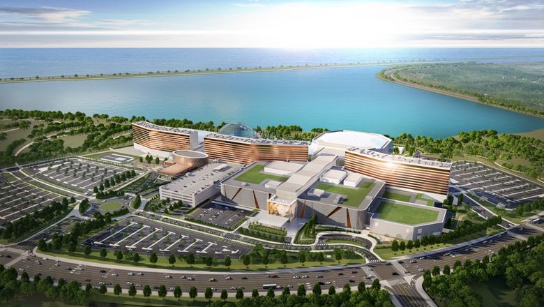 The INSPIRE resort spans the equivalent of 64 soccer pitches.