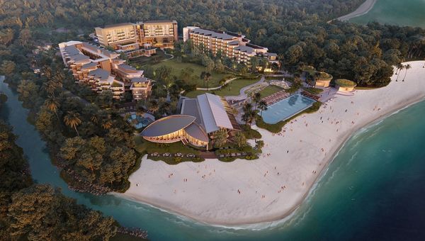 Hilton Burau Bay Langkawi Resort opens 2026 with 251 rooms, beachfront access, rainforest views, four restaurants, spa, fitness, and masterclass culinary experiences.
