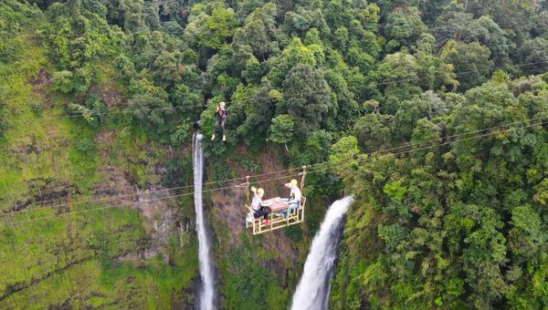 Zipline At Tad Fane, Champasack province