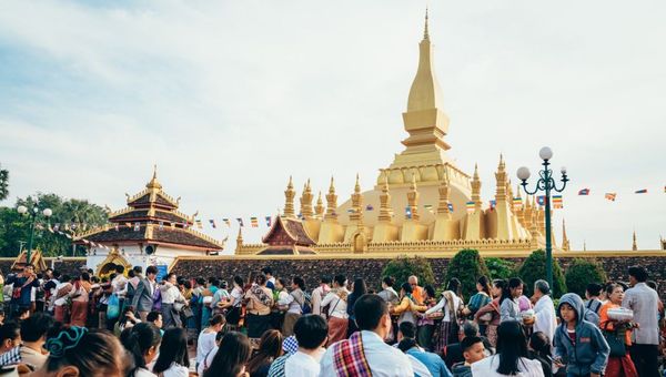 That Luang Festival in Vientiane