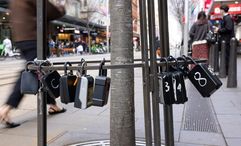 The City of Sydney says lockboxes on street infrastructure are unsightly.