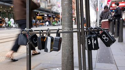 The City of Sydney says lockboxes on street infrastructure are unsightly.