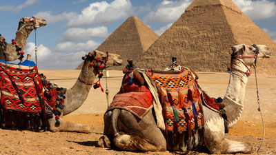 Historical sites like the pyramids are great draws.