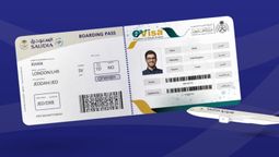 The "Your Ticket Your Visa" service is provided by SAUDIA via its website and smart applications.