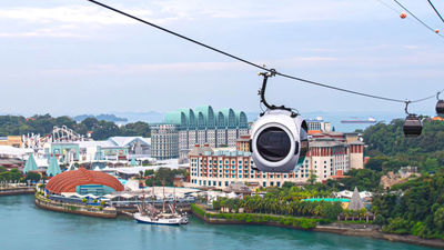 Sentosa's deal includes discounted experiences at attractions like Mega Adventure Park, Wings of Time, and the Singapore Cable Car.