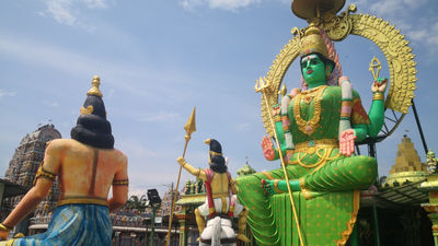 Taiping's Sri Maha Parasakthi Pachaiamman Temple features the largest Hindu Goddess Parvati statue in Malaysia.