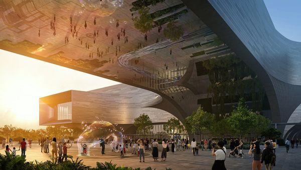 The new Science Centre in the Jurong Lake District is expected to be completed by 2027.