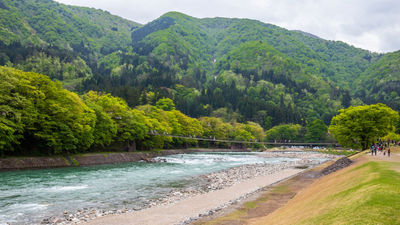 The 35-year-old Chinese woman and her 41-year-old Japanese husband were swept away by the strong river currents after a heavy rainfall in Gifu, Japan.