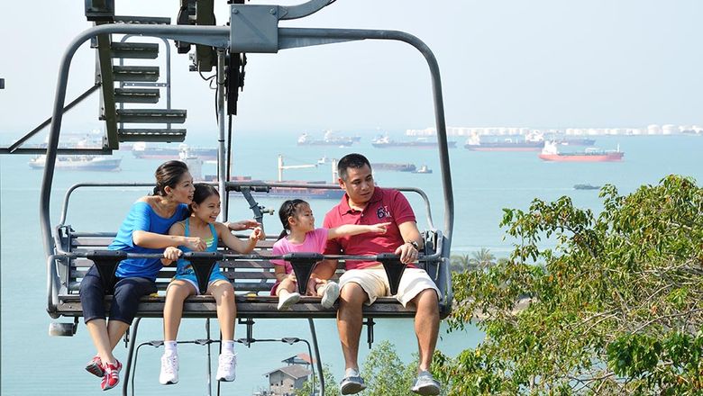 Sentosa Island of Singapore continues to attract tourists.