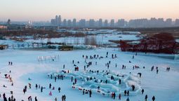 Harbin saw 12.15 million visits during the 2025 Spring Festival, with international arrivals up 144.7% year-on-year.