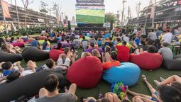 Cruise ships, hotels and bars, hawker food centres and airlines to screen World Cup soccer matches.