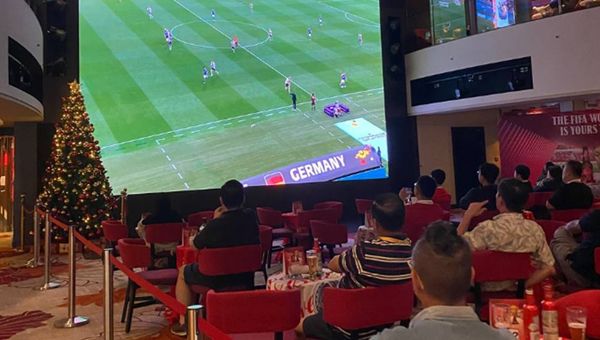 Match screenings, parties at the main pool, alongside interactive game shows prepared for Genting Dream sailings.