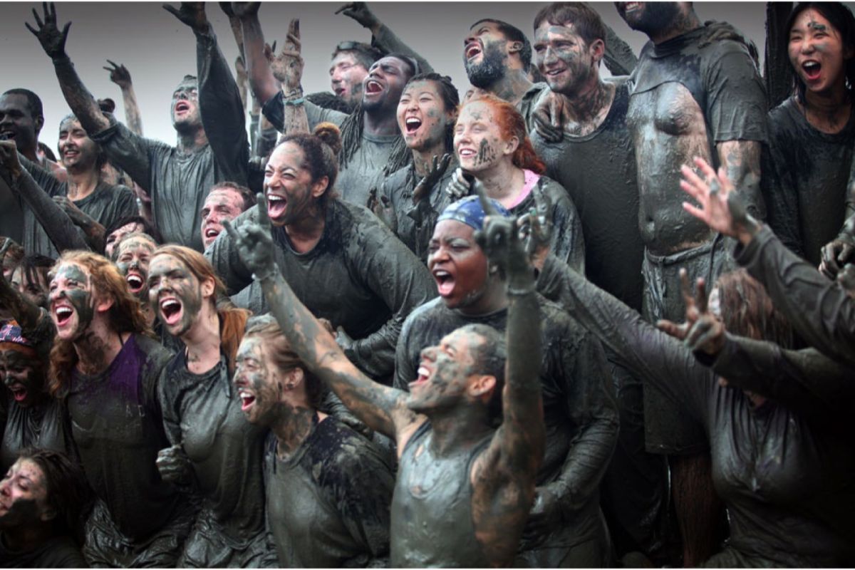 Mud, mud glorious mud, there’s nothing quite like it for cooling the blood.
