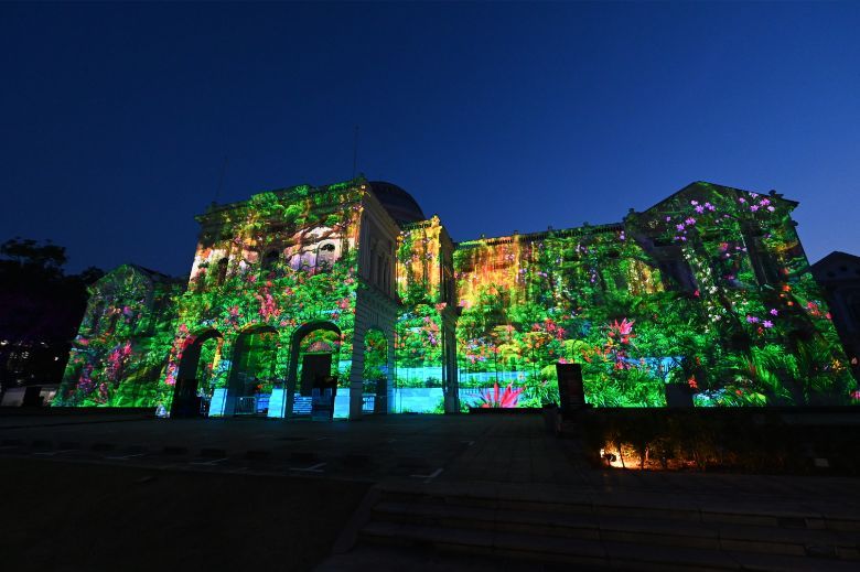 See Singapore’s landmarks transform by night