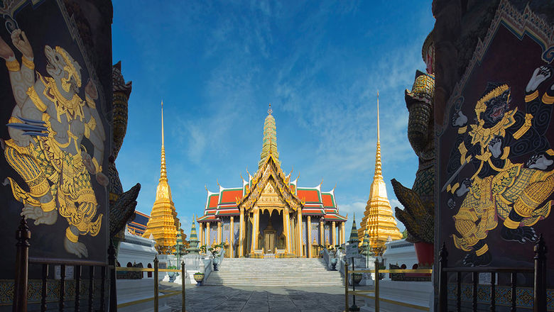 The Grand Palace in Bangkok, Thailand, where tourists have been the target of touts.