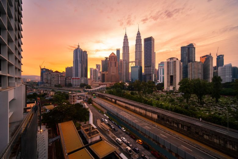 Residents in Kuala Lumpur (pictured) and Selangor have drawn the short straw when it comes to vaccine privileges as they are still under lockdown.