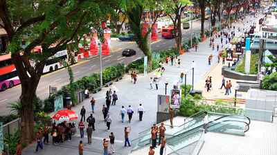 Singapore’s Orchard Road shopping belt will become a smoke-free area when a ban kicks into effect in January next year.