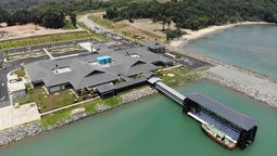 The newly completed Desaru Coast Ferry Terminal is now connected to Singapore via a 90-minute ferry ride operated by Desaru Link Ferry Services.