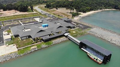 The newly completed Desaru Coast Ferry Terminal is now connected to Singapore via a 90-minute ferry ride operated by Desaru Link Ferry Services.