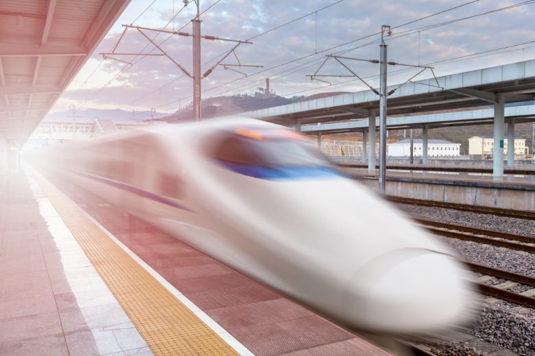 The Jing-Zhang high-speed railway connects Beijing, Yanqing and Zhangjiakou, all three of which will host events during the upcoming Winter Olympics.