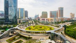 Macau has a new link to the airport and ferry terminal.