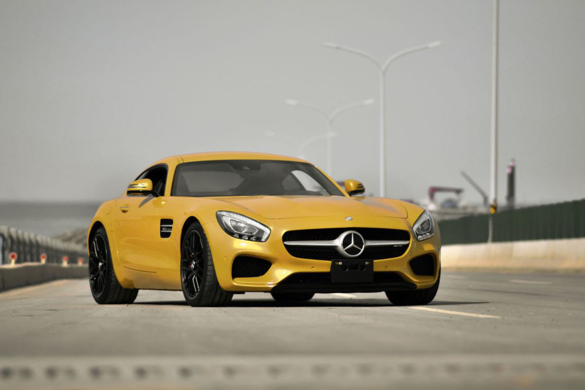 Mercedes-AMG GT, part of the new Kollektion 7 - Made in Germany, exclusively from Hertz