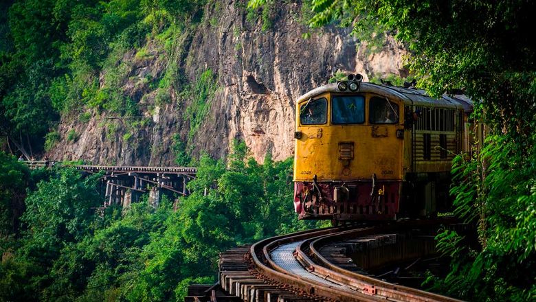 Passenger train services resumed after a 48 kilometre stretch of railway in Cambodia was rebuilt