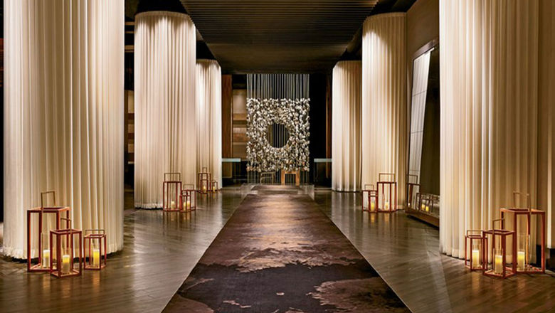 The Delano Las Vegas lobby. Delano is one of several brands owned by SBE.