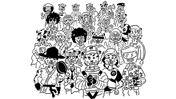 The 99LIVES collection feature 500 uniquely designed tigers in a series of different poses. The 99LIVES collection feature 500 uniquely designed tigers in a series of different poses.