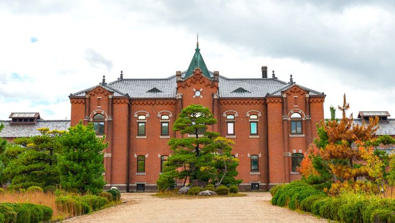 The former Nara prison already has the potential to become a luxury hotel, thanks to its stunning architecture and carefully landscaped grounds.