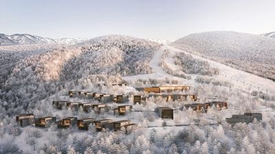 The Aman Niseko is a wellness resort opening in 2023 on the slopes of Mount Moiwa, Hokkaido.