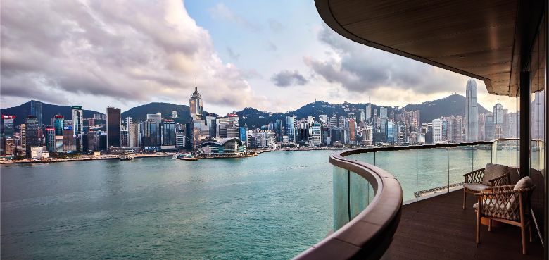 Each residence comes with a balcony for that iconic Hong Kong view
