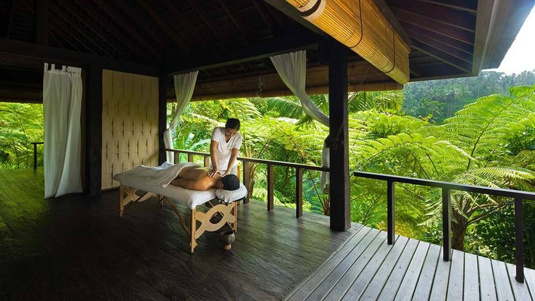 Treatment room at Como Shambhala Estate, Bali