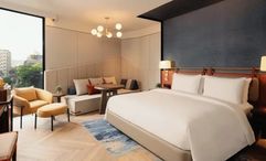The eight-storey hotel is located in Asoke, on Sukhumvit Soi 12.