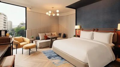 The eight-storey hotel is located in Asoke, on Sukhumvit Soi 12.